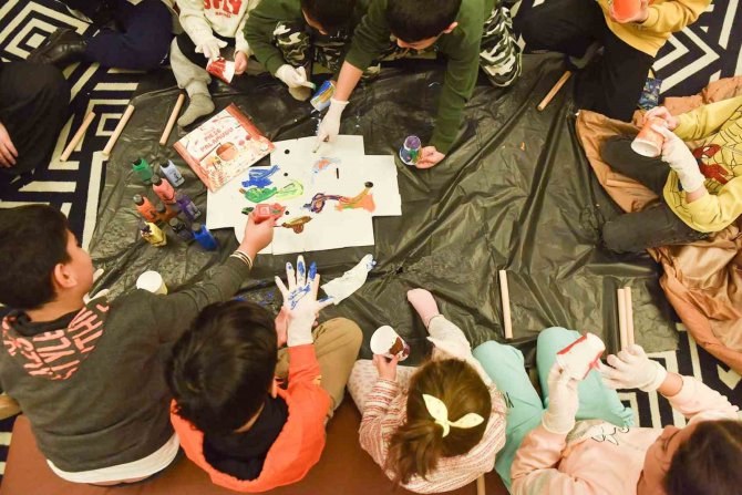 Depremzede Çocuklara Sanatla İfade Etkinliği Düzenlendi