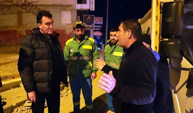 Gönüllü Personel Deprem Bölgesinde