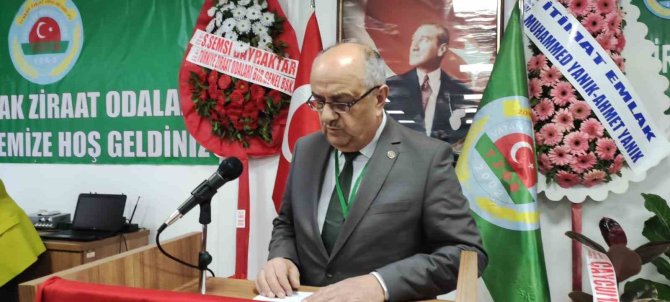 Ziraat Odası Genel Kurulu Yapıldı