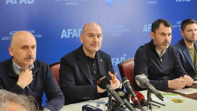 Bakan Soylu: “Dünyada Hiçbir Ülke Üst Üste Yaşanan 5 Yıkıcı Depremin Altından Kalkabilecek Kabiliyette Değildi”