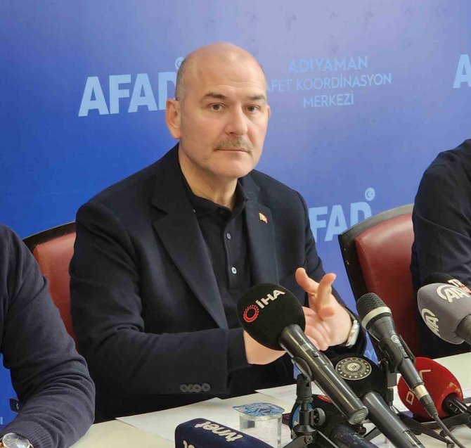 Bakan Soylu: “Dünyada Hiçbir Ülke Üst Üste Yaşanan 5 Yıkıcı Depremin Altından Kalkabilecek Kabiliyette Değildi”