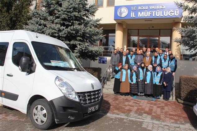 Bolu’dan Gönüllü 11 Din Görevlisi Deprem Bölgesine Uğurlandı