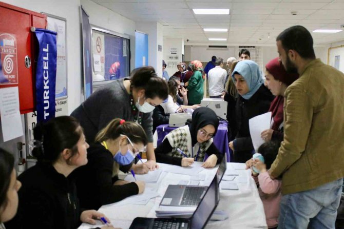 Bolu’da Afetzedelere Sağlık Taraması Yapıldı