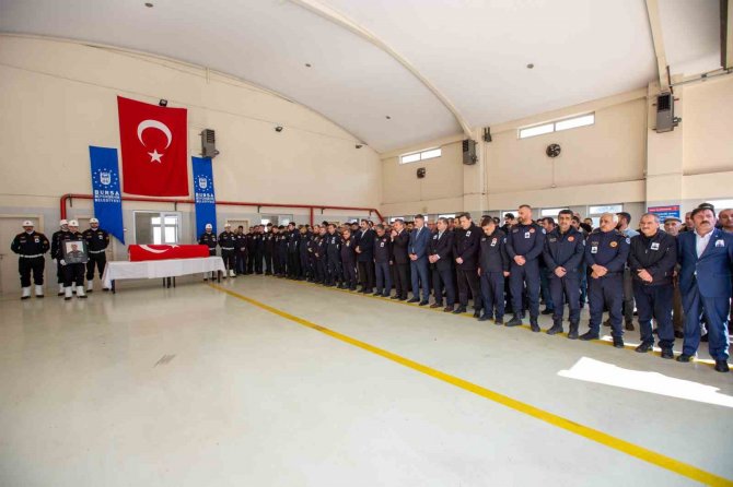 Bursa İtfaiyesinde Hüzünlü Veda