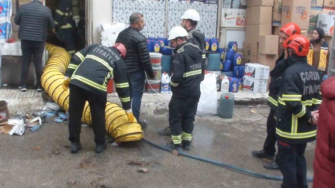 İ̇ş Yerindeki Yangın, Maddi Hasara Neden Oldu