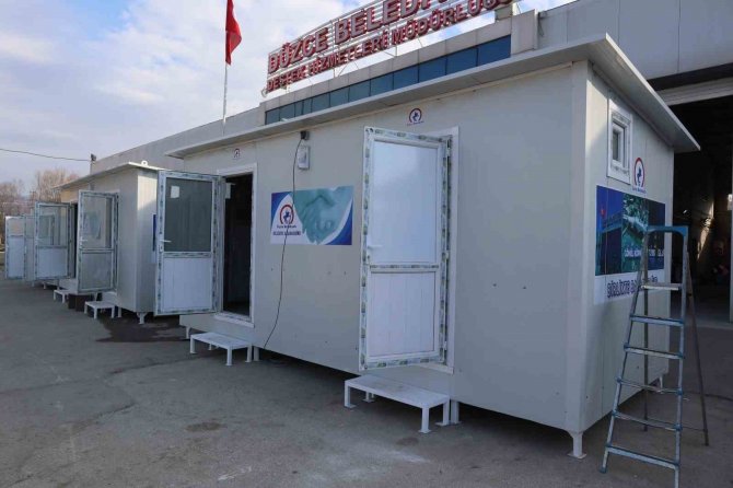 Afetzedeler İçin Çamaşırhane