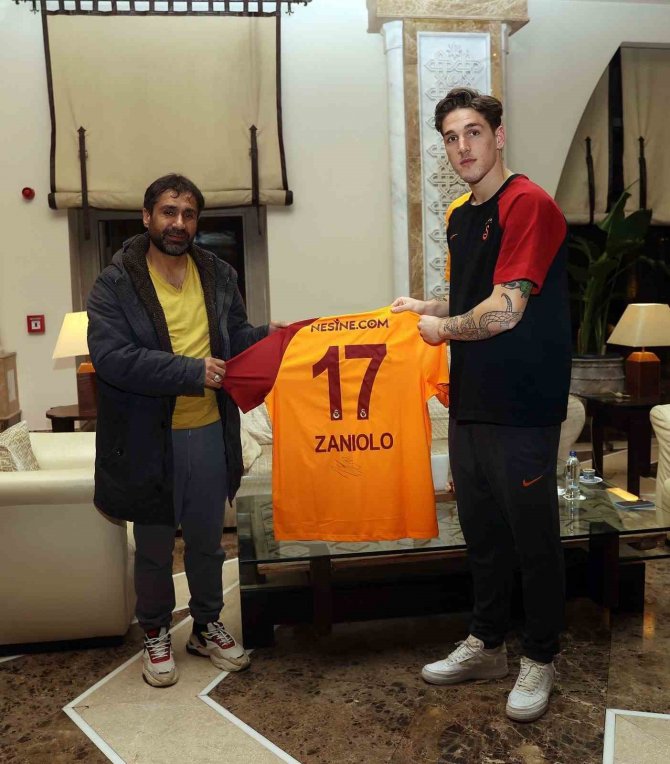 Galatasaray, Muhammed Emin Özkan’ın Babası Doğan Özkan’ı Ağırladı