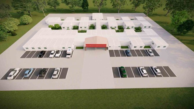 Kocaeli Büyükşehir Defne’ye Hastaneye Kuruyor