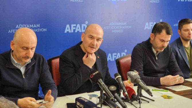 Bakan Soylu: “Dünyada Hiçbir Ülke Üst Üste Yaşanan 5 Yıkıcı Depremin Altından Kalkabilecek Kabiliyette Değildi”
