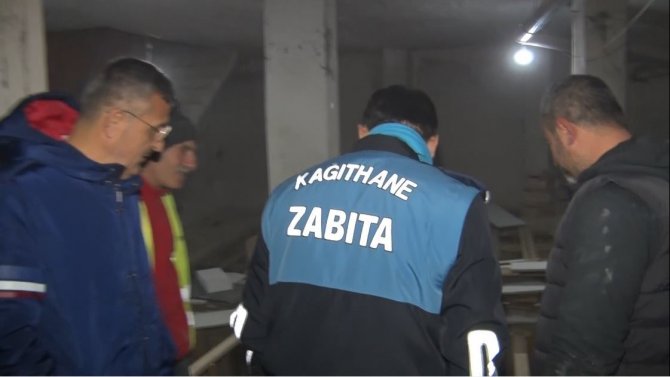 İ̇stanbul’da Zeminden Kaçak Kat İnen Şahıs Serbest Bırakıldı