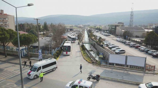 Muğla İ̇l Emniyet Müdürlüğü’nden 150 Personel Deprem Bölgesine Uğurlandı
