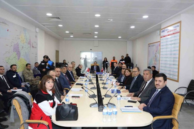 Kars’ta Afet Koordinasyon Toplantısı Yapıldı