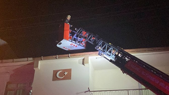 Darıca’da Çatı Yangını