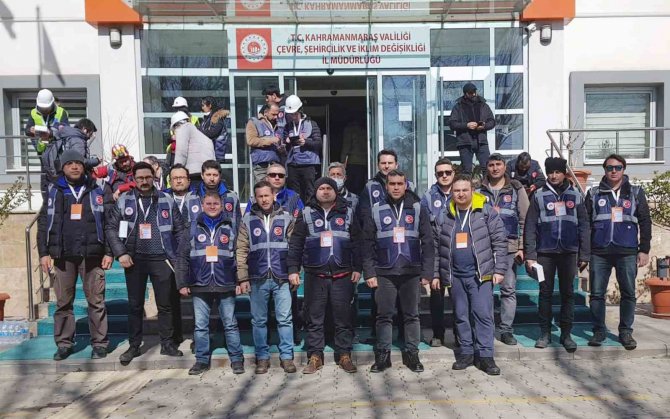 Menteşe Belediye Ekipleri Hasar Tespit Çalışmalarına Katılıyor