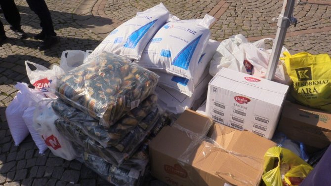 Mhp Bandırma İlçe Teşkilatından Deprem Bölgesine Gıda Desteği