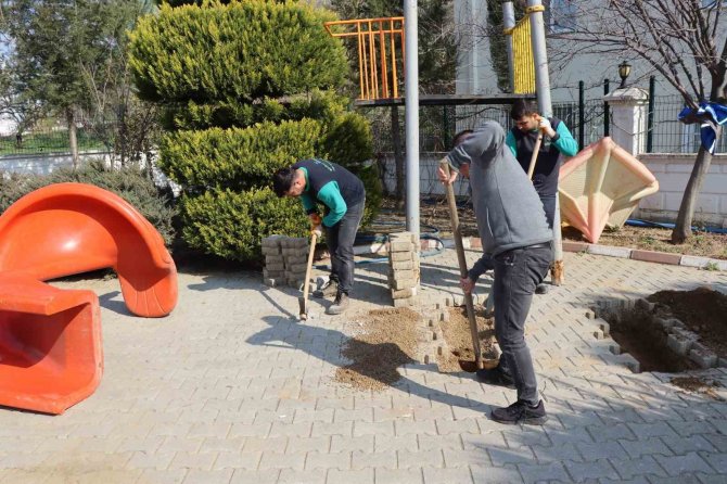 Nazilli Belediyesi’nden Depremzede Çocuklar İçin Oyun Parkı