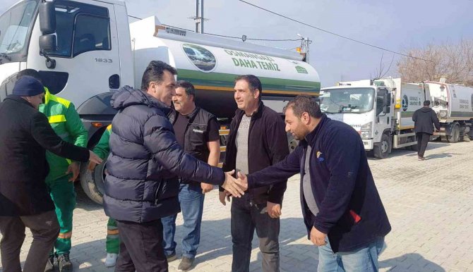 Başkan Dündar, Deprem Bölgesinde
