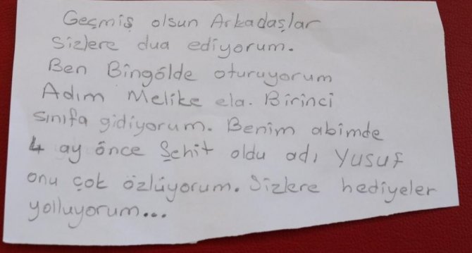 Şehit Abisinin Aldığı Boyama Takımı Ve Oyuncakları Deprem Bölgesine Gönderdi