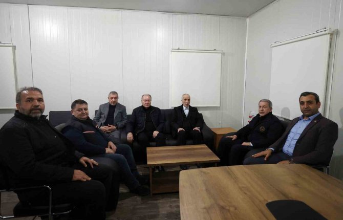 Türk-i̇ş Genel Başkanı Ergün Atalay Hatay’da Temaslarda Bulundu