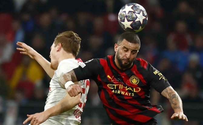 Uefa Şampiyonlar Ligi: Rb Leipzig: 1 - Manchester City: 1