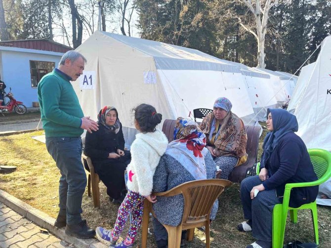Ak Partili Tin; “Yıkımı Hep Birlikte Ortadan Kaldırıp, Bölgeyi Yeniden İmar Edeceğiz”