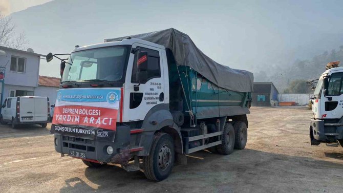 Afetzedeleri Isıtacak Yardım Kamyonu Yola Çıktı