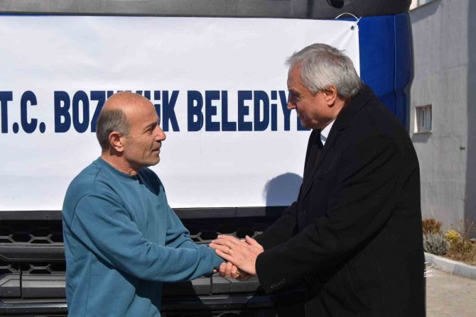 Bozüyük Belediyesi 10. Yardım Tırı Kahramanmaraş’a Yola Çıktı