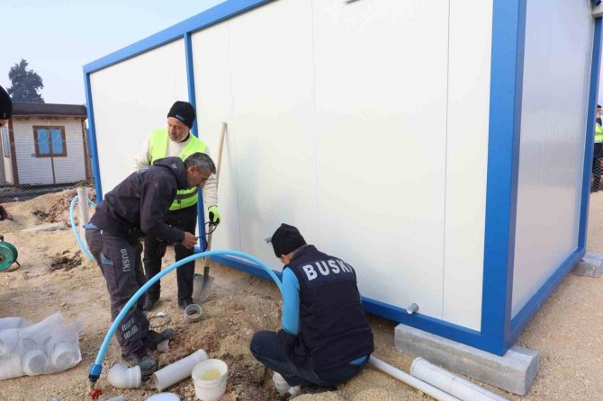 Buski̇ Hatay’da Gece Gündüz Çalışıyor
