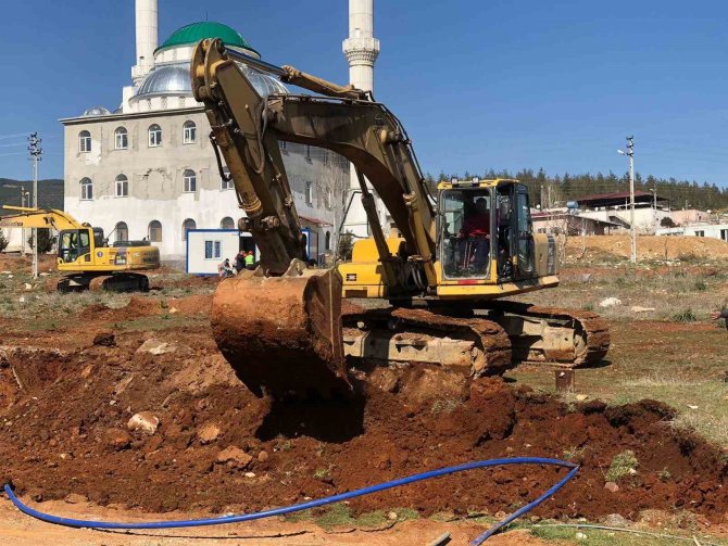 Nurdağı’nda Kalıcı Konutlar İçin İlk Kazma Vuruldu