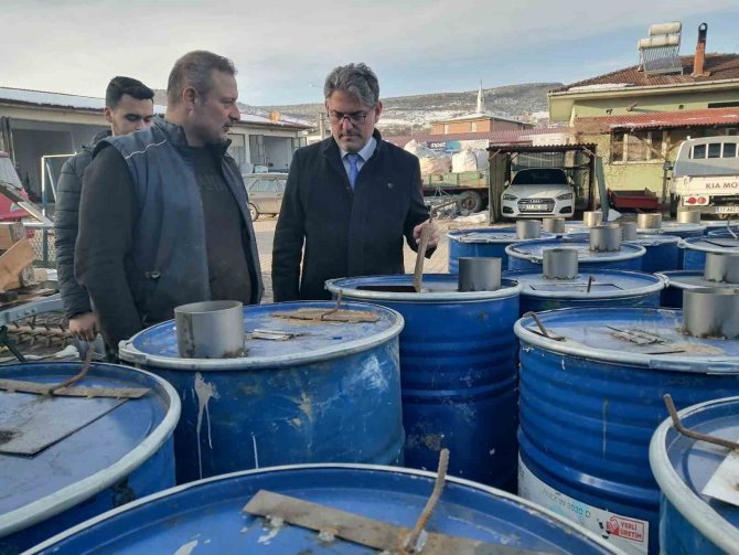 Deprem Bölgesi İçin Soba Üretimine Başladılar