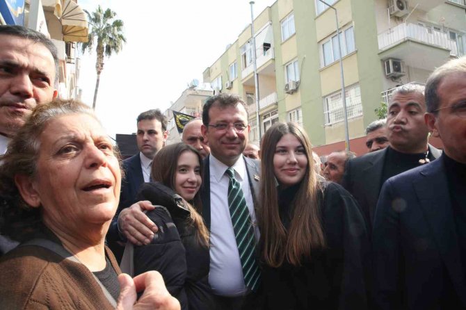 İ̇bb Başkanı Ekrem İ̇mamoğlu Mersin’de