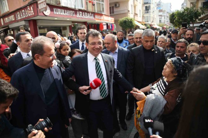 İ̇bb Başkanı Ekrem İ̇mamoğlu Mersin’de