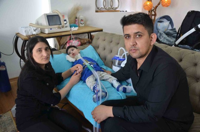 6 Kez Kalp Krizi, 2 Büyük Deprem Gördü: Sma Hastası Bebek, Ordu’da Hayata Tutunmaya Çalışıyor