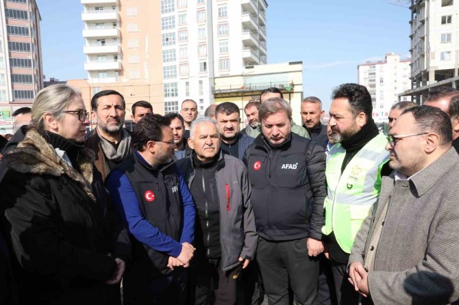 Elbistan’a Kazandırılacak Konteyner Çarşının Altyapısında Sona Gelindi