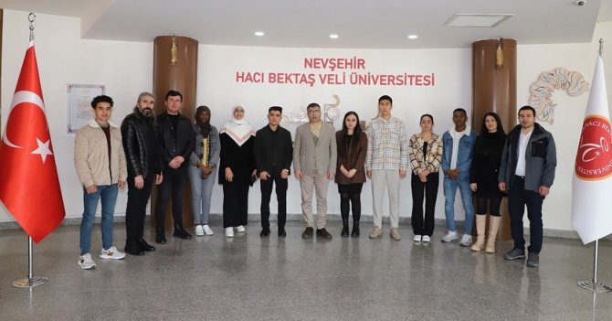Nevü’lü Yabancı Uyruklu Öğrencilerden Rektör Aktekin’e Taziye Ziyareti