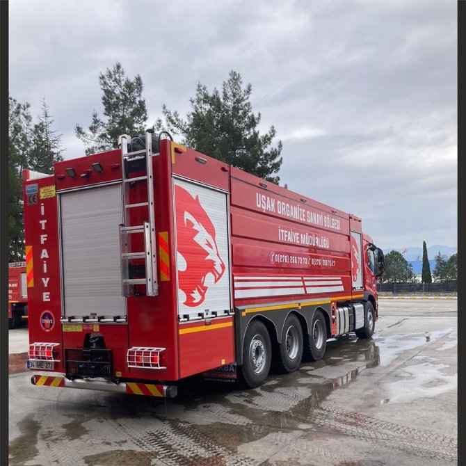 Uşak İtfaiye Parkuru Güçlendi