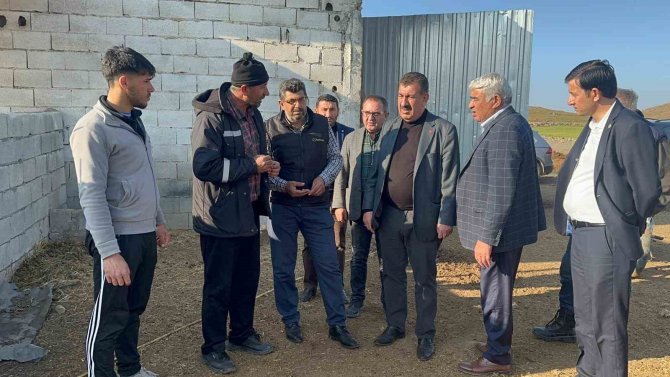 Tüdki̇yeb Genel Başkanı Nihat Çelik Afet Bölgesinde İncelemelerde Bulundu