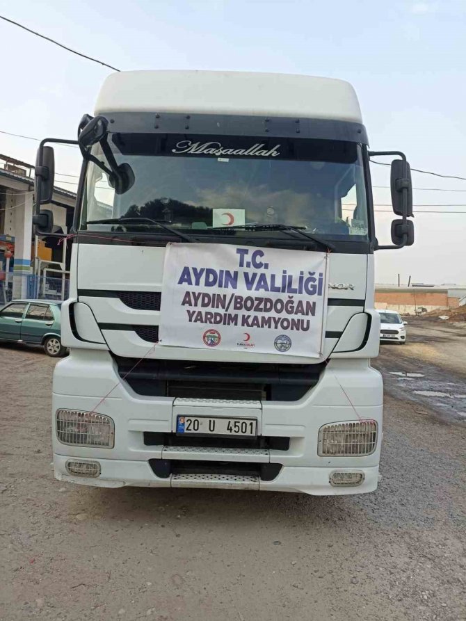 Aydın’dan Malatya’ya Yem Desteği