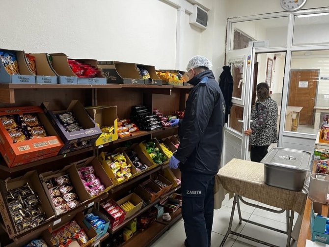 Okul Kantinlerinde Denetlemeler Yapıldı