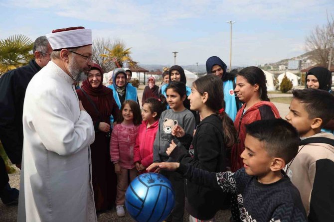 Diyanet İ̇şleri Başkanı Erbaş, Kahramanmaraş’ta