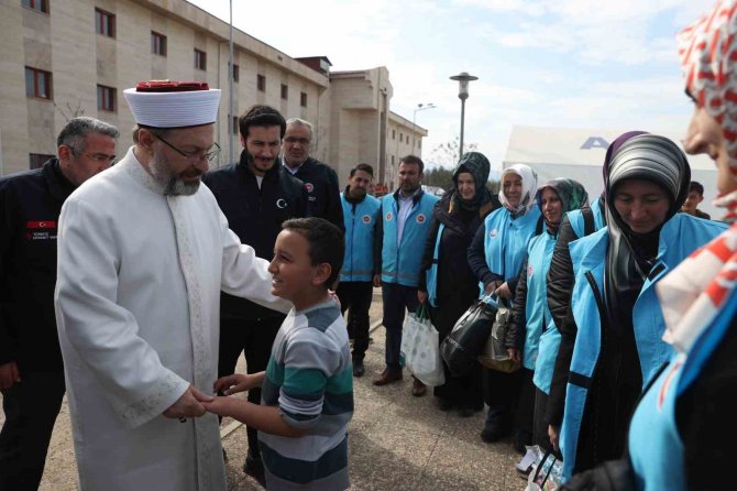 Diyanet İ̇şleri Başkanı Erbaş, Kahramanmaraş’ta