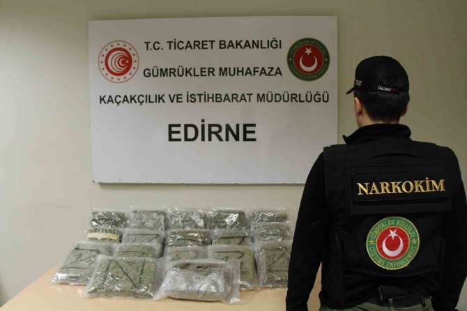 Edirne’de Uyuşturucu Operasyonu: 22 Şüpheli Yakalandı