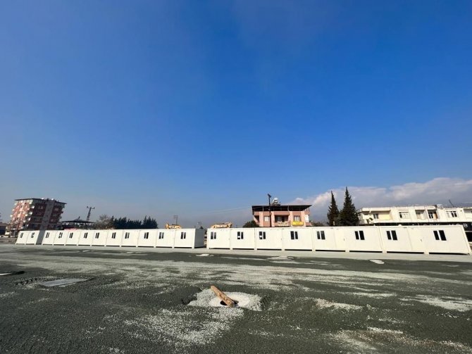 İ̇ga İ̇stanbul Havalimanı’nın Hatay’da Kurduğu Konteyner Kent 8 Mart’ta Açılacak
