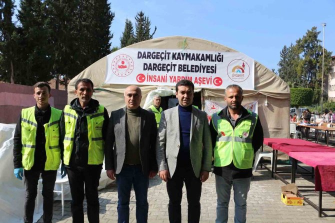 Dargeçit’ten Her Gün 5 Bin Depremzedeye Sıcak Yemek