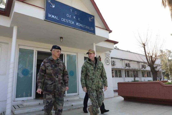Tsk Deprem Bölgesinde Nato İle Çalışmalara Devam Ediyor