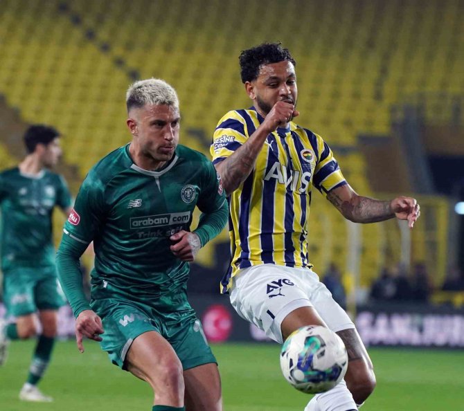 Spor Toto Süper Lig: Fenerbahçe: 4 - Konyaspor: 0 (Maç Sonucu)