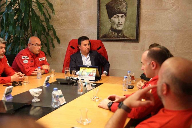 Akut Bodrum’dan Başkan Aras’a Ziyaret