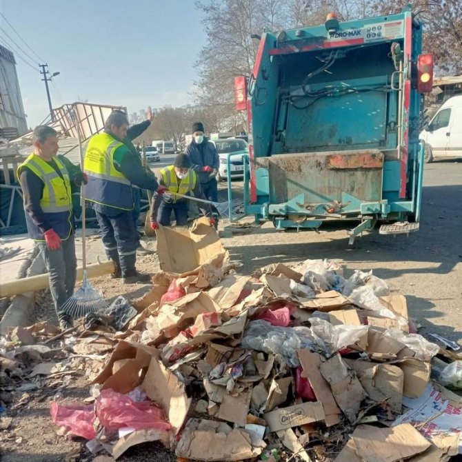 Kahramanmaraş’ta 404 Noktada Temizlik Uygulaması