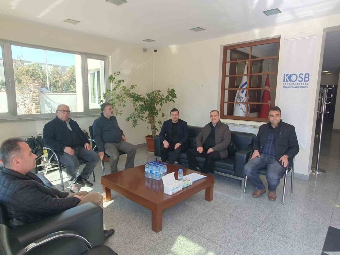 Kayseri Osb, Kahramanmaraş Osb’ye Kardeş Elini Uzattı
