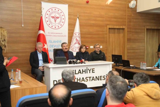 Sağlık Bakanı Koca’dan Gaziantep’te İçme Suyu Açıklaması